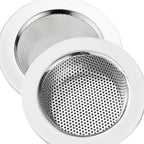 LASSHSWA 2 Pcs Kitchen Sink Strainer Stainless Steel, Mesh and Punching by LASSHSWA