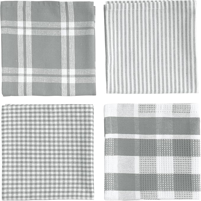 LANE LINEN 100% Cotton Kitchen Dish Cloths, Ultra Soft Absorbent Quick Drying - Image 4