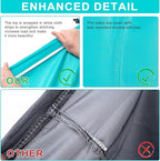 4 Pack XL Travel Laundry Bag, Machine Washable Dirty Clothes Organizer - Image 2