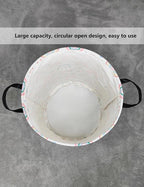 QUEENLALA Large Storage Basket, Laundry Hamper/Bathroom/Home Decor/Collapsible - Image 5