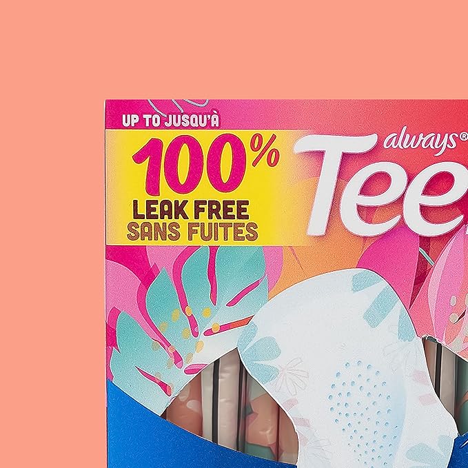Always Radiant Teen Pads, Size 1, - Image 9