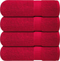 Infinitee Xclusives Luxury 100% Ring-Spun Cotton Bath Towels Set of 4 – Soft by InfiniteeXclusives