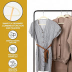 Premium Velvet Hangers 30 Pack Ultra Thin Non Slip Adult Felt Space Saving Suit - Image 4