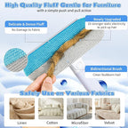 Pet Hair Remover for Furniture – 23.2Inch Reusable Dog & Cat Hair Removal Brush - Image 2