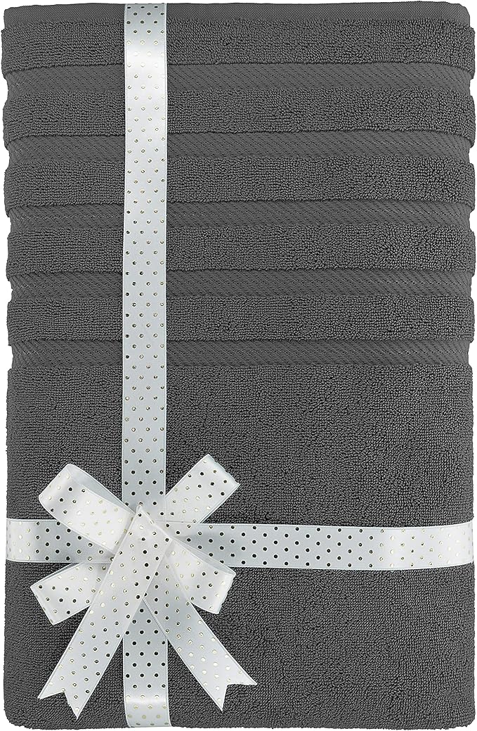 American Soft Linen 35x70 Jumbo Large Bath Towel, 600 GSM 100% Cotton Turkish - Image 3