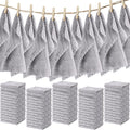 Newwiee 100 Pcs Washcloths Bulk Quick Drying Bathroom Wash Clothes 12 x 12 Inch by Newwiee