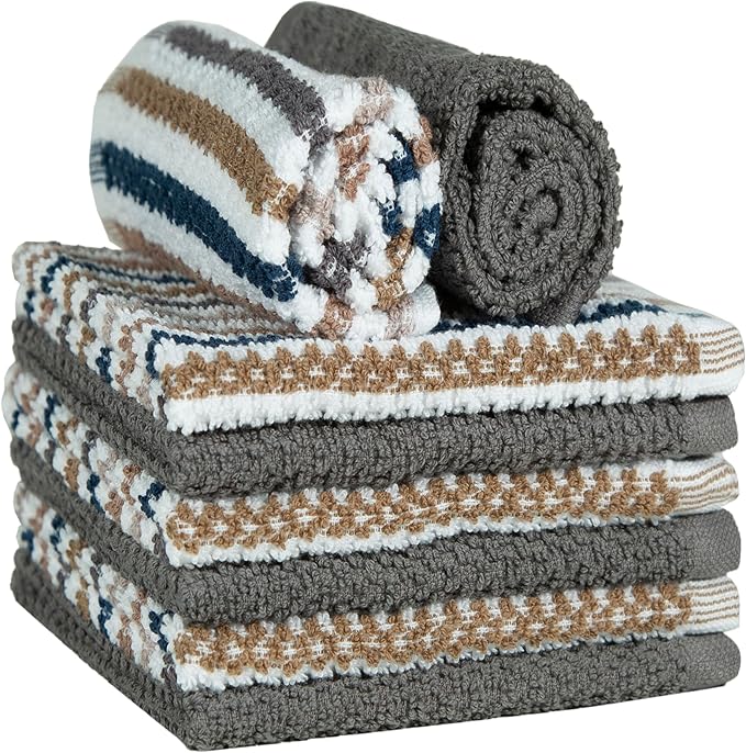 Bumble Premium Dish Cloths Towel 12"x12" | 100% Natural Ring Spun Cotton Tea - Image 4