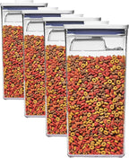 OXO Good Grips Pet Food Container 6.0 Qt | Clear | Airtight Seal | by OXO