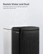 SONGMICS Bathroom Trash Can, 2.6-Gallon Trash Bin - Image 4