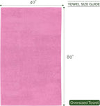 Elegant Comfort Three Line Popcorn Extra Large Luxury Bath Towel - Image 4