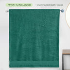 Elegant Comfort Three Line Popcorn Extra Large Luxury Bath Towel - Image 5
