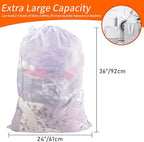 Polecasa Extra Heavy Duty Large Diamond Mesh Laundry Bags - Image 3