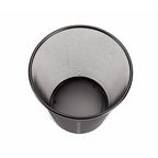 Seville Classics 2-Pack Steel Mesh Round Trashcan Wastebasket - Image 3