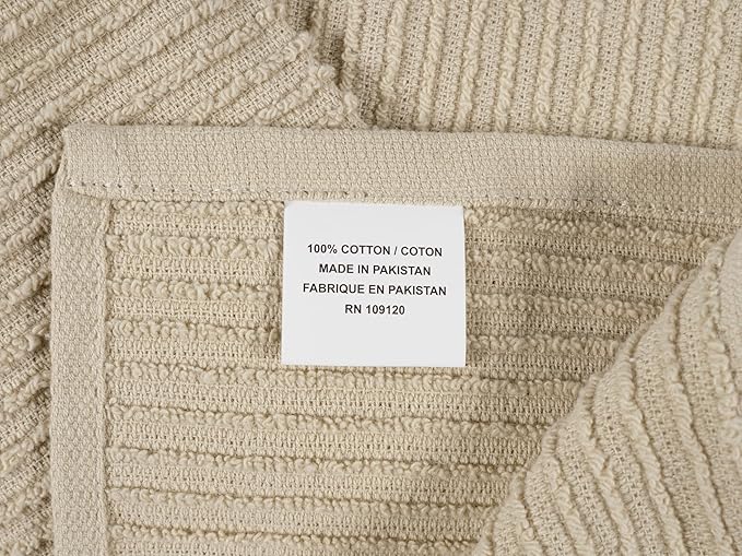 KAF Home Premium Kitchen Towels, Large 100% Cotton, Flat & Terry Absorbent Dish - Image 7