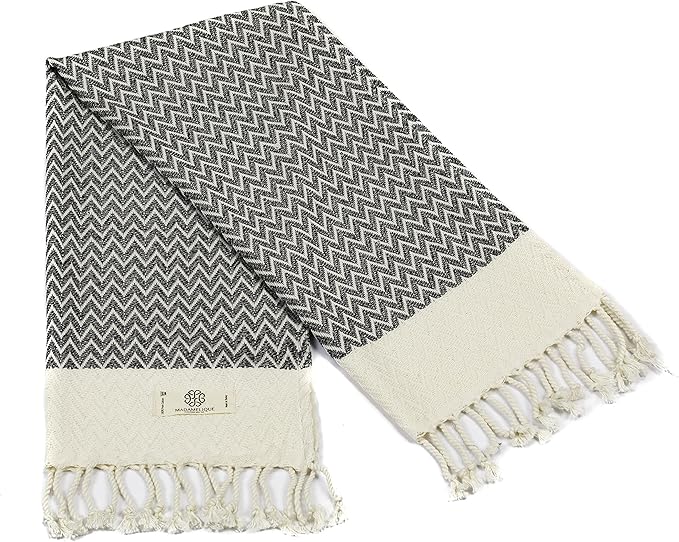 Madamelique Exclusive Hand Towels Set of 2-18 x 40 Inches - Image 9