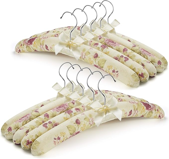 Padded Clothes Hangers for Sweaters – Women Padded Coat Hangers- Foam Hanger by GLCON