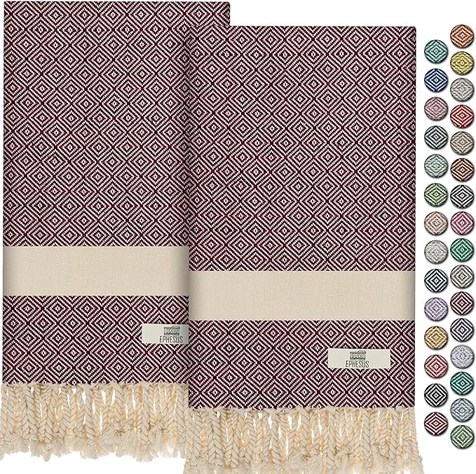 Turkish Hand Towels by EPHESUSTOWELS