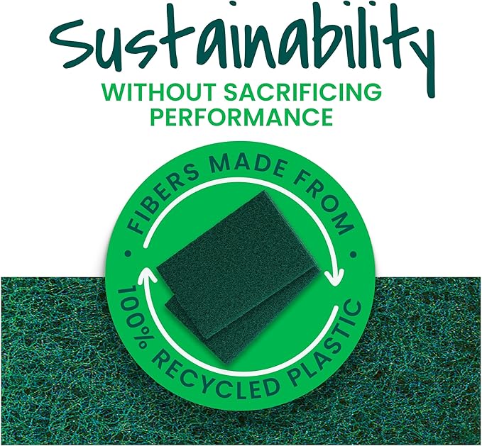 Scotch-Brite Heavy Duty Scouring Pad, Dish Scrubber - Image 10