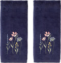 SKL Home Wildflower Field 100% Cotton Embroidered 2pc Hand Towel Set, Decorative by SKLHomebySaturdayKnightLtd
