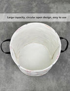 QUEENLALA Large Storage Basket, Laundry Hamper/Bathroom/Home Decor/Collapsible - Image 8