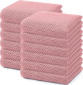 Homaxy 100% Cotton Waffle Weave Kitchen Dish Towels, Ultra Soft Absorbent Quick by Homaxy