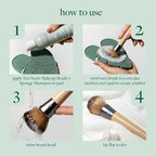EcoTools Makeup Brush Cleansing Pad, Brush Cleaner Mat - Image 4