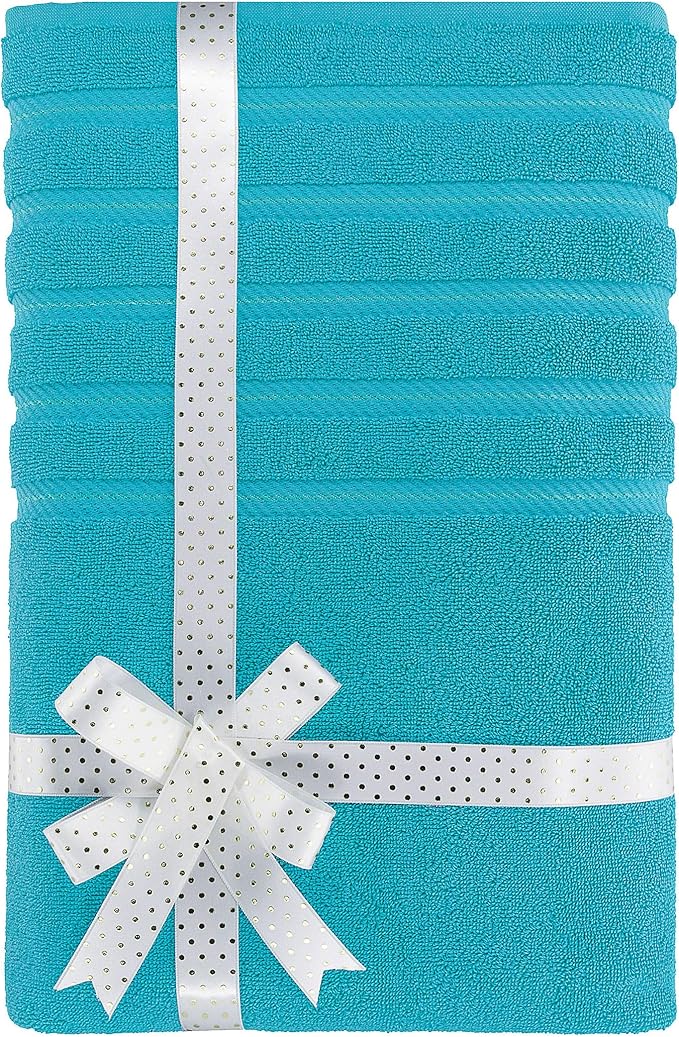 American Soft Linen 35x70 Jumbo Large Bath Towel, 600 GSM 100% Cotton Turkish - Image 3