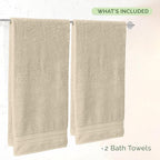 Elegant Comfort Three Line Popcorn Towel Set - Image 4