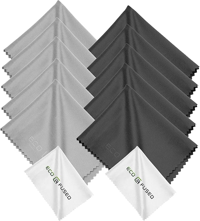 Eco-Fused Microfiber Cleaning Cloths by Eco-Fused
