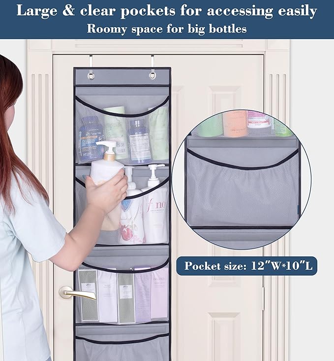 KEETDY Hanging Shelves Over the Door Organizer Storage - Image 5