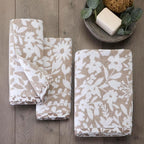 SKL Home Bedford Floral 100% Cotton Premium 2-Piece Hand Towel Set, 600 GSM - Image 3