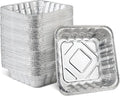 PLASTICPRO Disposable 10'' X 10'' X 3'' Inch Square Aluminum Tin Foil Baking by PLASTICPRO