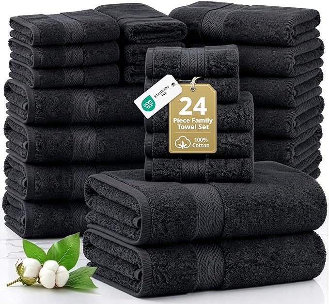 Lane Linen Bathroom Towels Sets by LaneLinen
