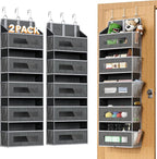 2 Packs 5-Tier Over the Door Organizer by Unknown