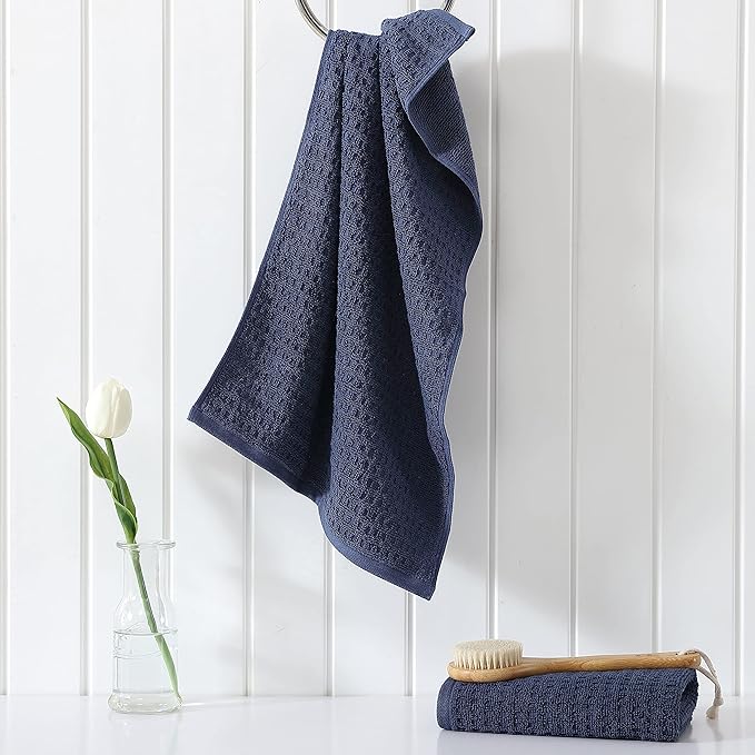 Tommy Bahama- Hand Towel Set, Highly Absorbent Cotton Bathroom Decor, Low - Image 3