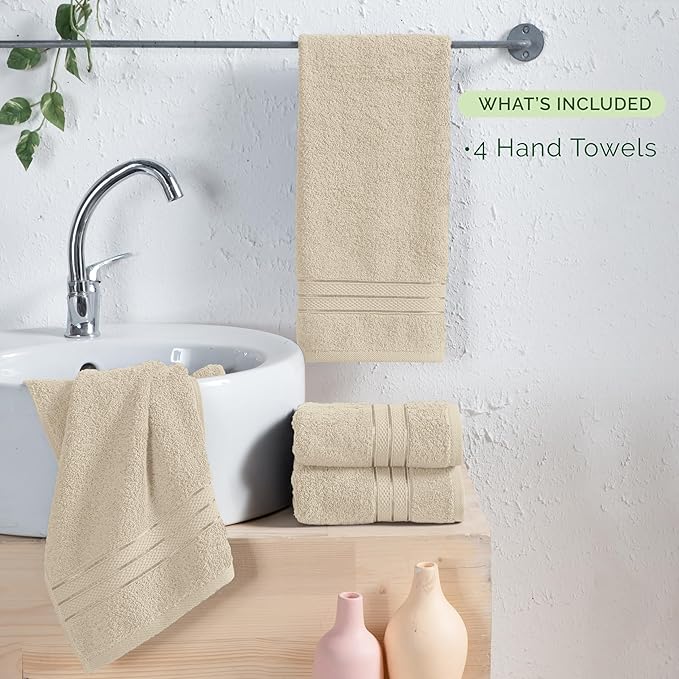 Elegant Comfort Three Line Popcorn Towel Set - Image 4