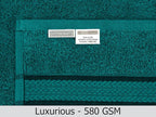 Cotton Craft Ultra Soft 6 Pack Hand Towels 16x28 Teal Weighs 6 Ounces Each - Image 8