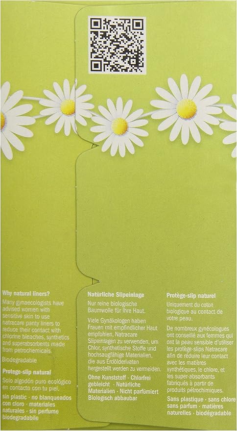 Natracare Natural Organic Panty Liners, Made - Image 3