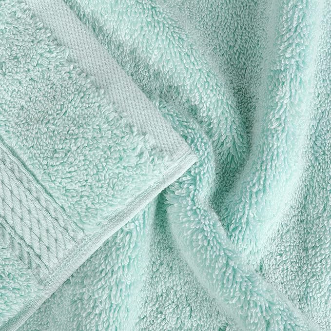 SUPERIOR Egyptian Cotton Pile Bath Sheet Set of 2, Ultra Soft Luxury Towels - Image 5