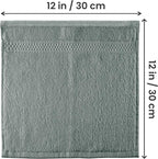 Utopia Towels 12 Pack Premium Wash Cloths Set, 12 by 12 Inches, 100% Cotton - Image 2