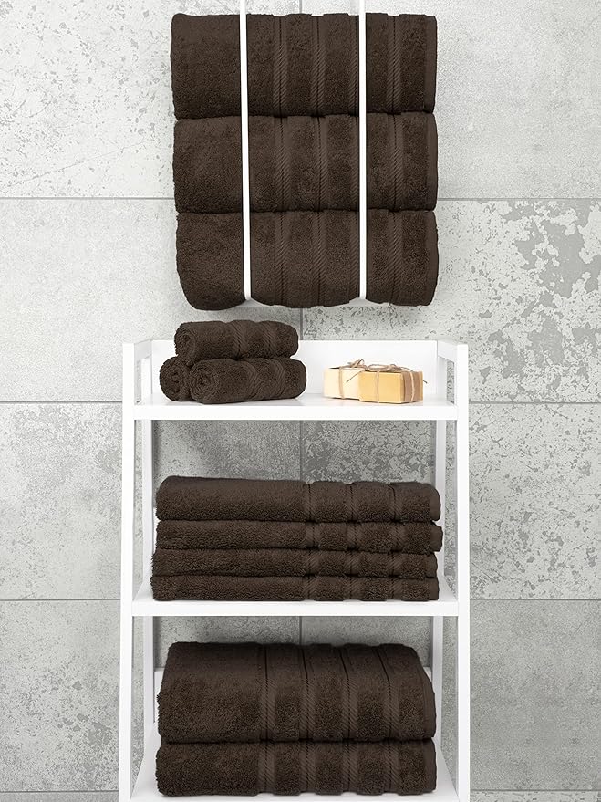 American Soft Linen Luxury 4 Piece Bath Towels, 600 GSM 100% Cotton Turkish - Image 7