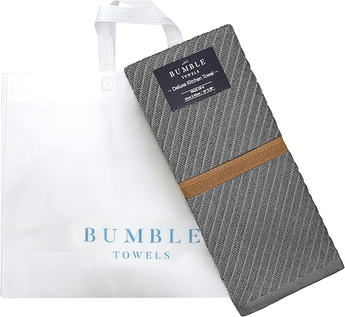 Premium Kitchen Towels | Large Cotton Kitchen Hand Towels | Dish Towels | - Image 5
