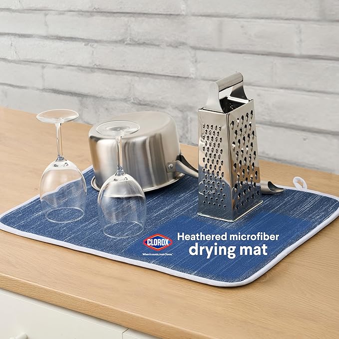 Clorox Heathered Drying Mat by Clorox
