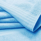 GLAMBURG Ultra Soft 6-Piece Hand Towel Set 16x28-100% Ringspun Cotton - Image 2