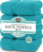 Utopia Towels 4 Pack Premium Bath Towels Set, 27 by 54 Inches, 100% Ring Spun by UTOPIATOWELS