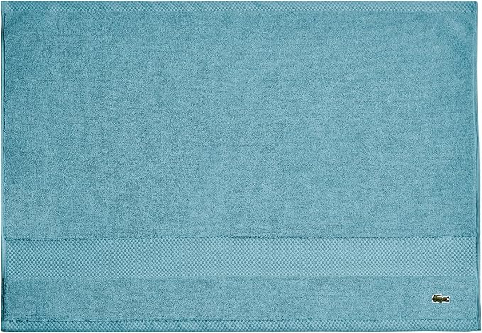 Lacoste Heritage 100% Supima Cotton Tub Mat, Premium Super Soft Bath Towel by LACOSTE