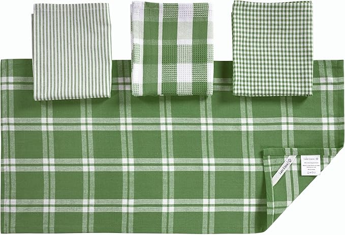 LANE LINEN 100% Cotton Kitchen Dish Cloths, Ultra Soft Absorbent Quick Drying - Image 4