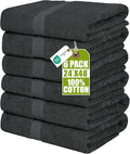 Utopia Towels 6 Pack Medium Bath Towel Set, 24 by 48 Inches, 500 GSM 100% Ring by UTOPIATOWELS