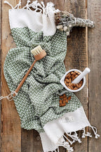 Madamelique Exclusive Hand Towels Set of 2-18 x 40 Inches - Image 2