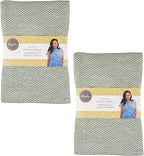 KAF Home Ayesha Curry Mixed Utility Kitchen Towel Set | Set of 6 Mixed Terry - Image 5